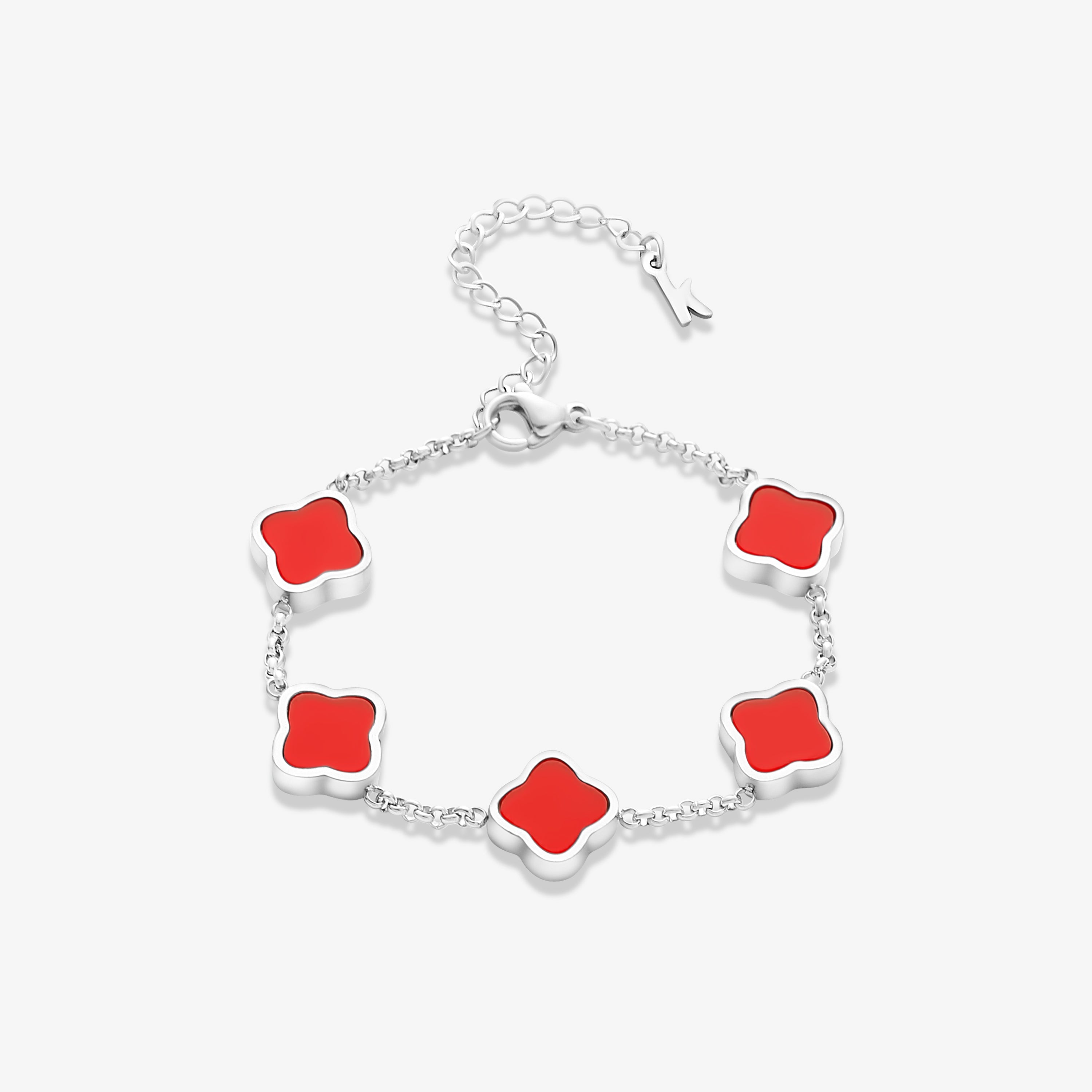 CLOVER Sølvarmbånd