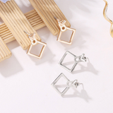 KIKI Ruitformede Øreringe