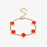 CLOVER Guld Armbånd