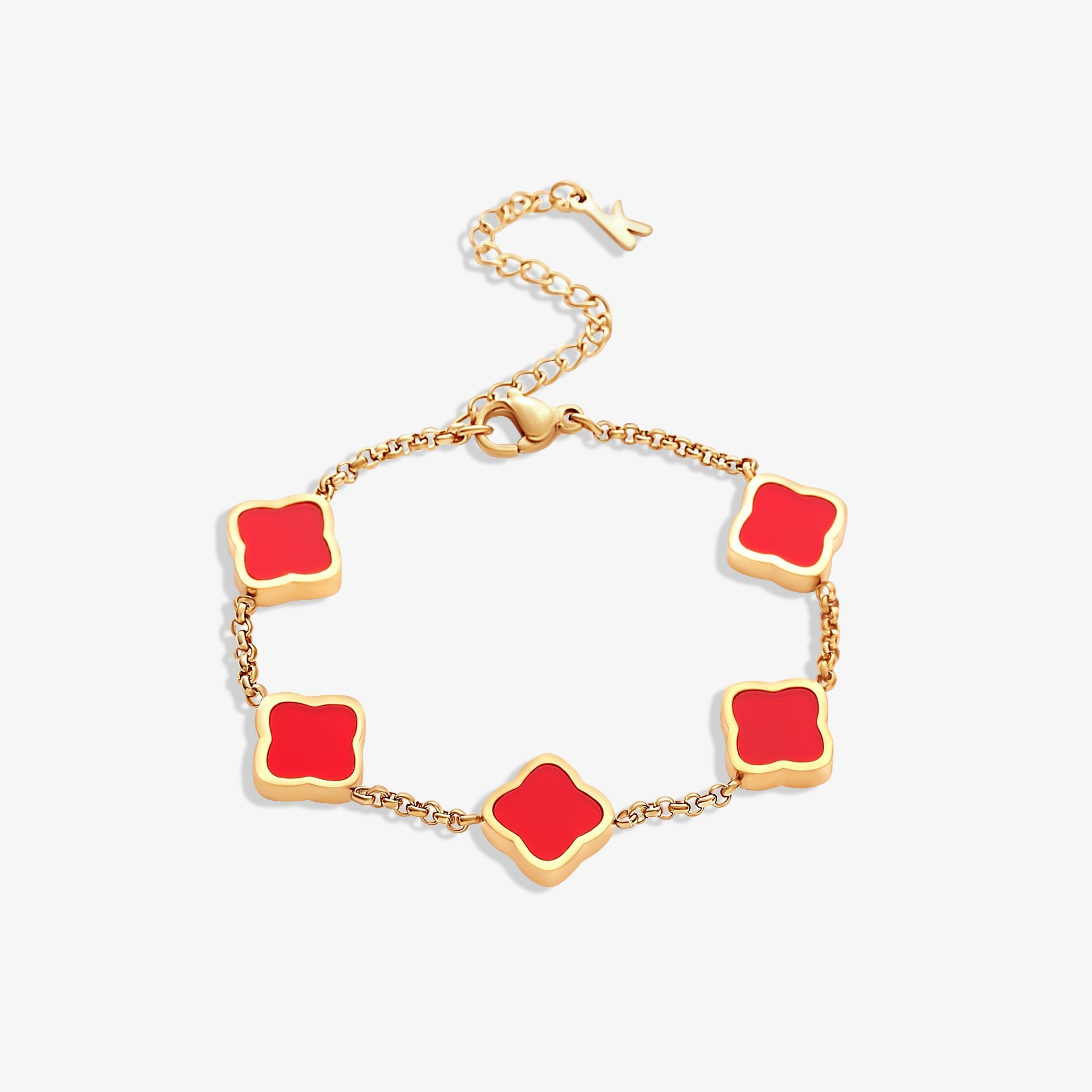 CLOVER Guld Armbånd