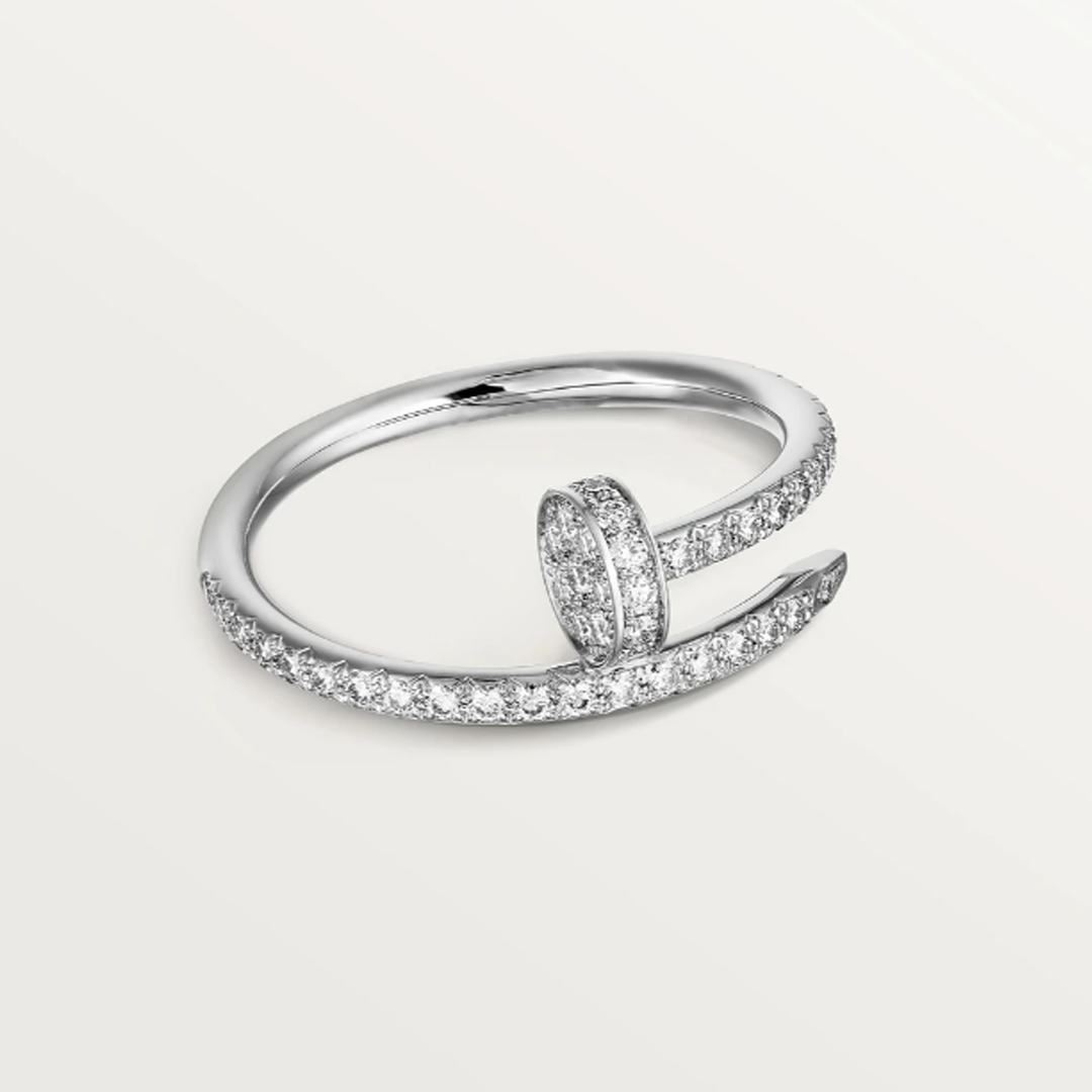 SPIJKER Elegant Ring med Zirkonia