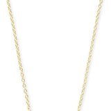 Classic Oval Sapphire Necklace | Gold