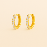 ALEXANDRIA Guld Øreringe