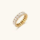 Antoinette Diamant Simulant Guld Ring