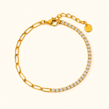 FAE Papirklips Tennis Armbånd