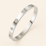 FINET Luxe Armbånd med Zircon