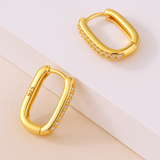 Melissa Firkantede Øreringe