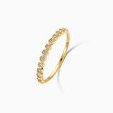 Diamond Bubble Ring | Gold