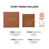 Helena - Inlay Crystal Gold Ring Set