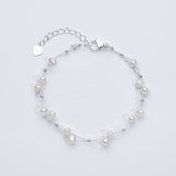 Freshwater Pearl Weaving Bracelet