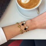 CLOVER Guld Armbånd