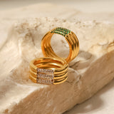 Serenity Diamant Guld Ring