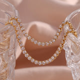 Isolde Diamant Tennis Halskæde