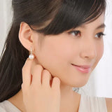 Pearl Drop Charm Earrings