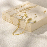 Audra Kæde Cuff Ørering