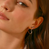 HARTEN Øreringe | Sølv