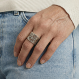 Bonna - Vintage Silver Hollow Ring