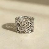 Bonna - Vintage Silver Hollow Ring