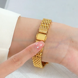 Regalia Link Watch | Gold